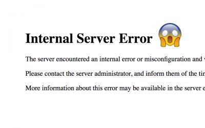 Dreaded ‘Internal Server Error’: WordPress